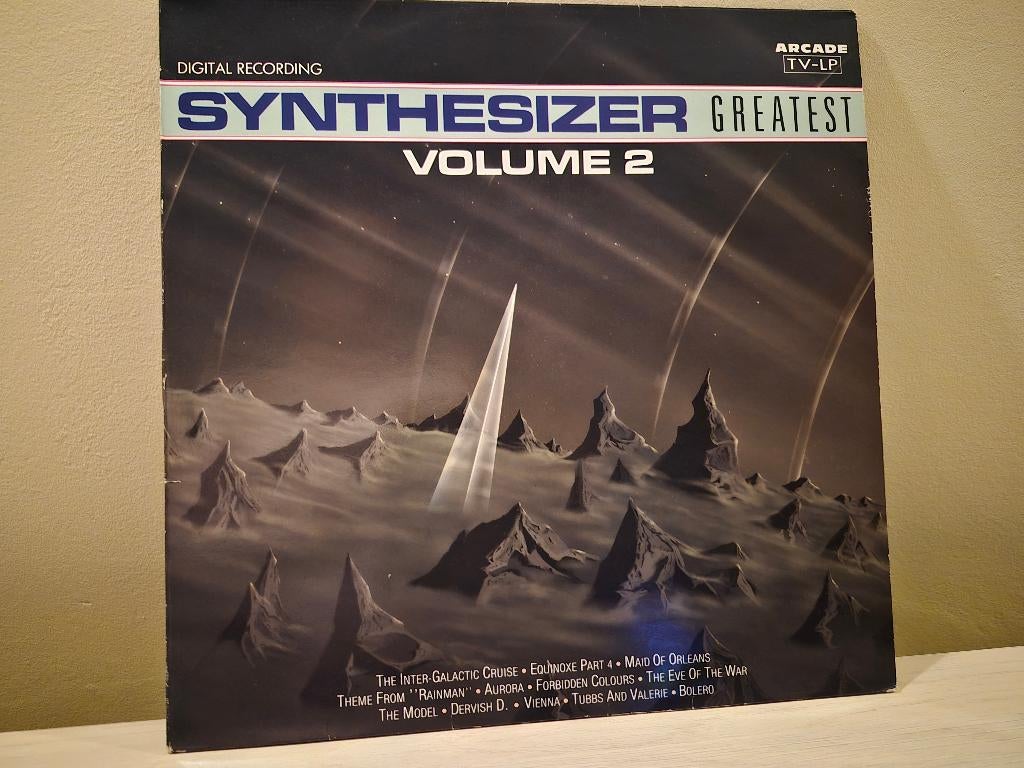 Disque vinyl 33 tours synthesizer vol 2 greatest, Cd's en Dvd's, Vinyl | Dance en House, Ophalen of Verzenden, Zo goed als nieuw