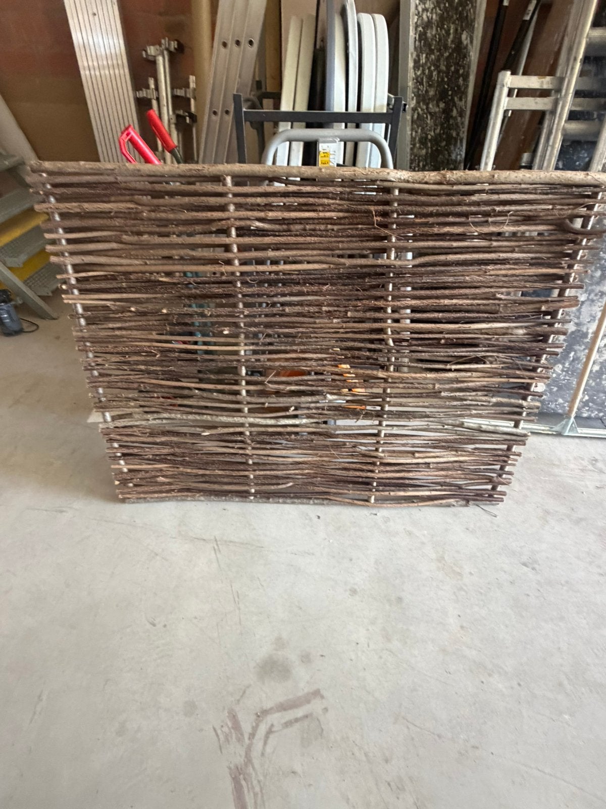 Omheining gevlochten takken (150cm breed x 100 cm hoog), Tuin en Terras, Ophalen, Nieuw