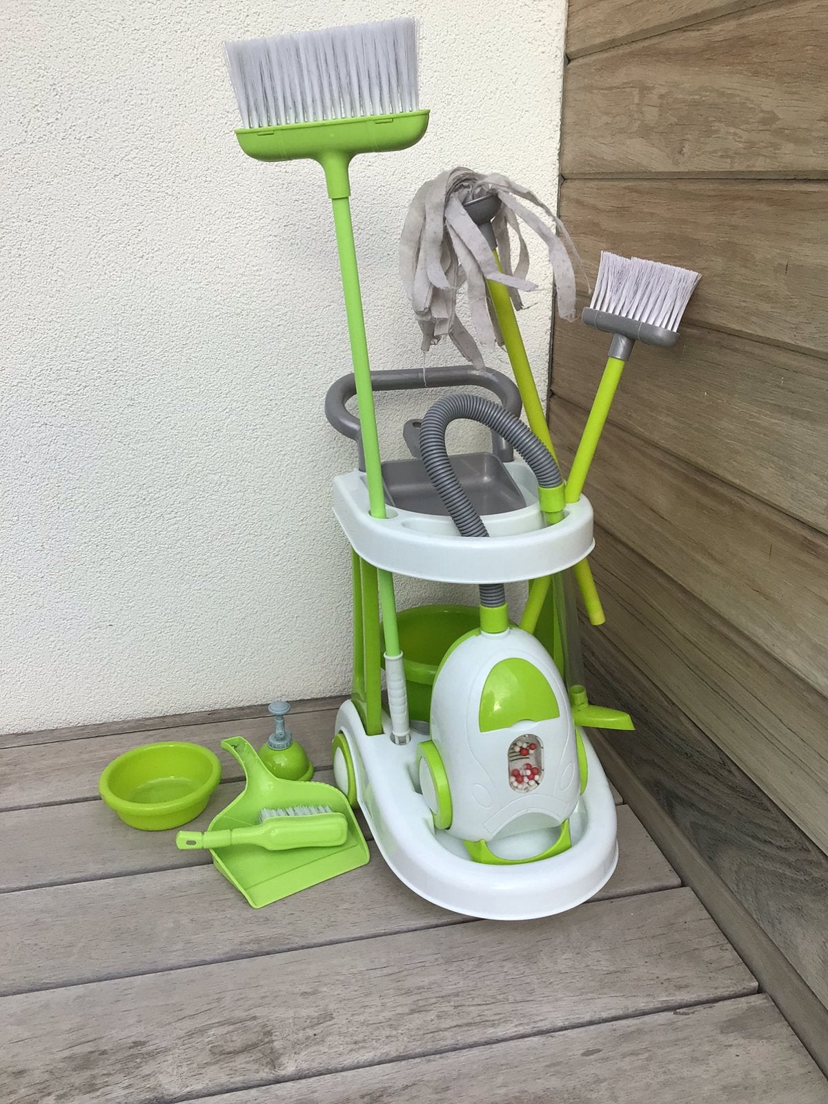 Schoonmaaktrolley-poetskar, Kinderen en Baby's, Overige Kinderen en Baby's, Ophalen of Verzenden, Zo goed als nieuw