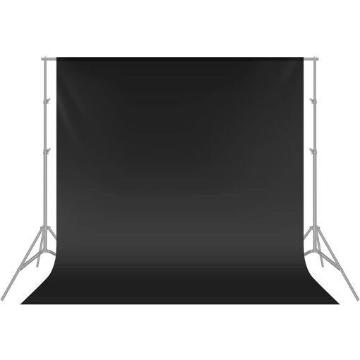 Fond tissus noir pour studio photo, TV, Hi-fi & Vidéo, Enlèvement, Neuf, Arrière-plan