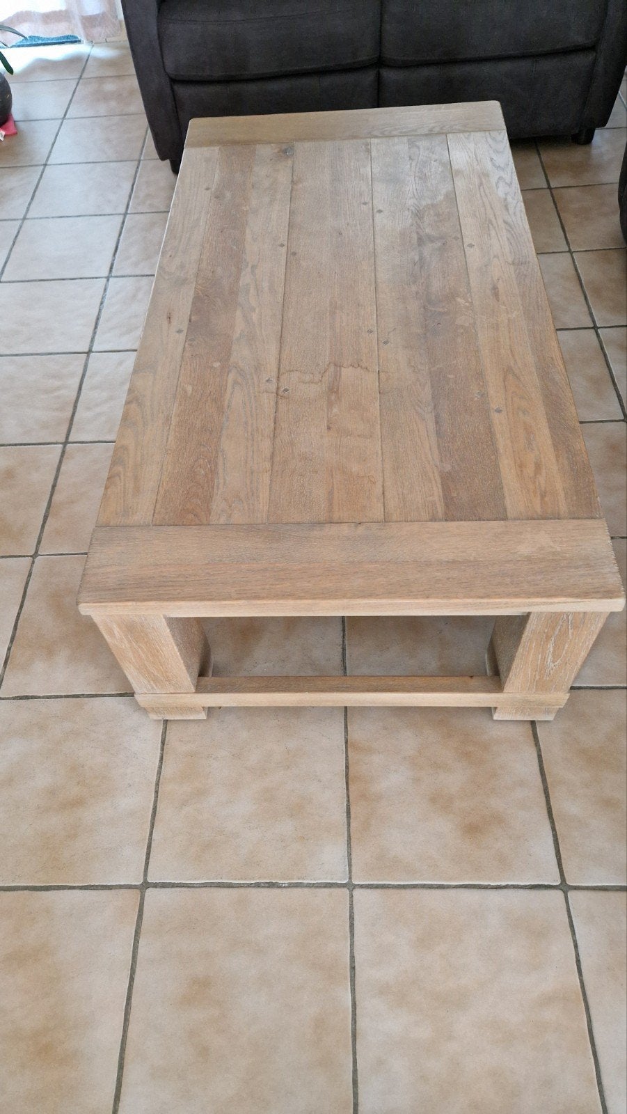 Salontafel, Ophalen