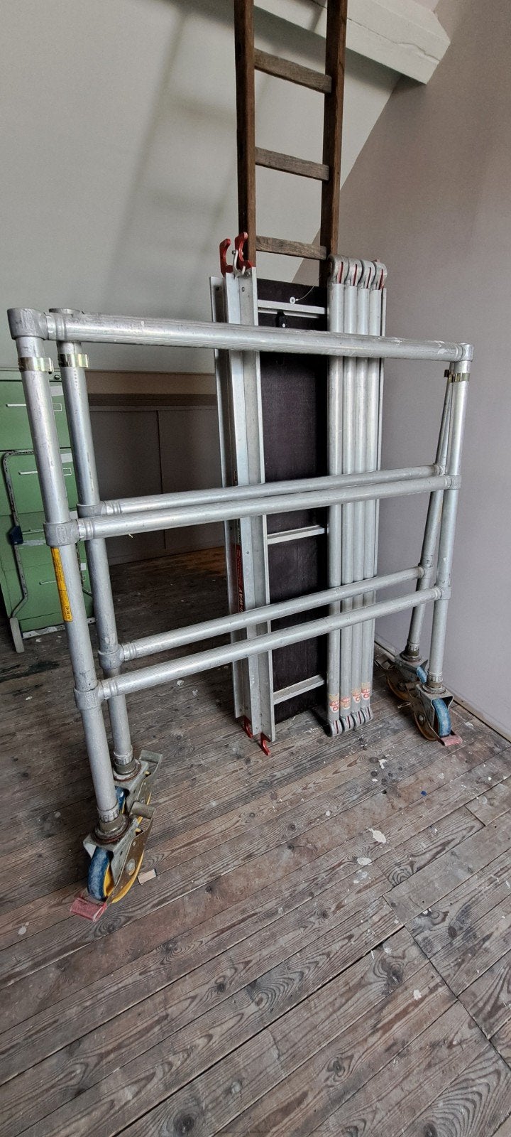 alu steiger (stelling), Doe-het-zelf en Bouw, Ophalen