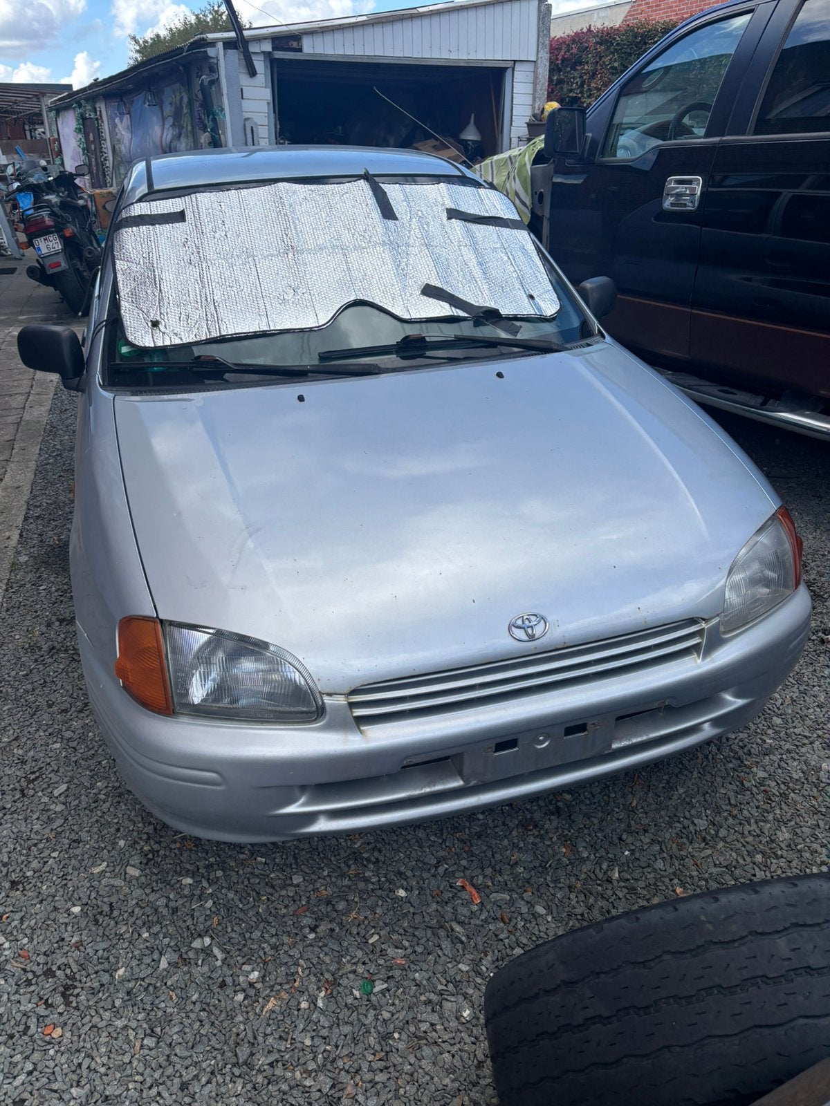 Toyota starlet 1998, Autos, Toyota, Argent ou Gris, Achat, 1250 kg, Starlet