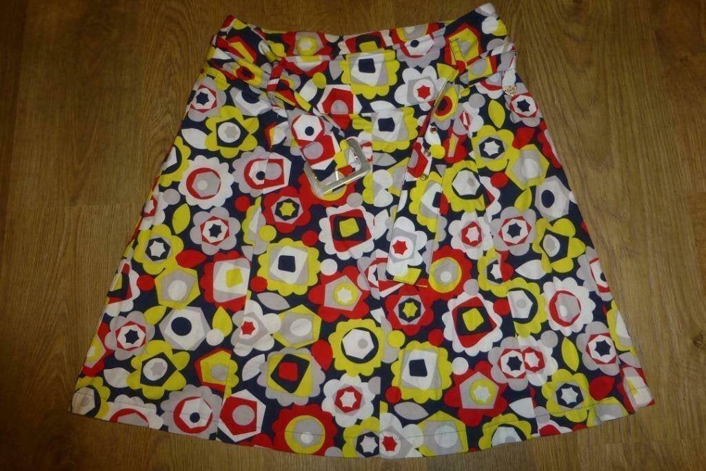 gekleurde rok van Flair (ZEB) maat 34 of Extra Small XS, Kleding | Dames, Rokken, Flair, Blauw, Ophalen of Verzenden, Zo goed als nieuw
