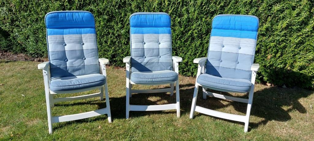 4 ligzetels met kussens, Caravans en Kamperen, Ophalen