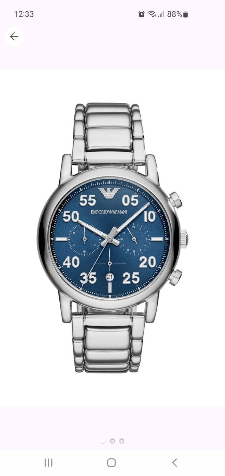 montre Armani homme authentique, Enlèvement ou Envoi