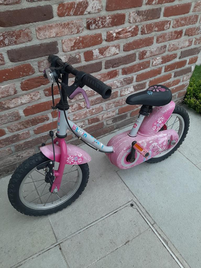 Meisjesfiets tot 3 jaar, Ophalen