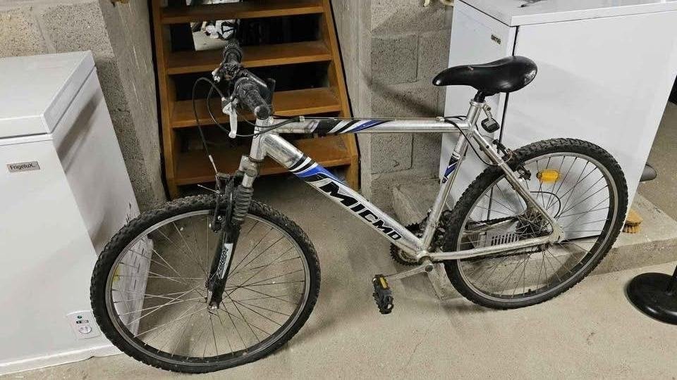 Vélo 26 pouces à remettre en état, Enlèvement