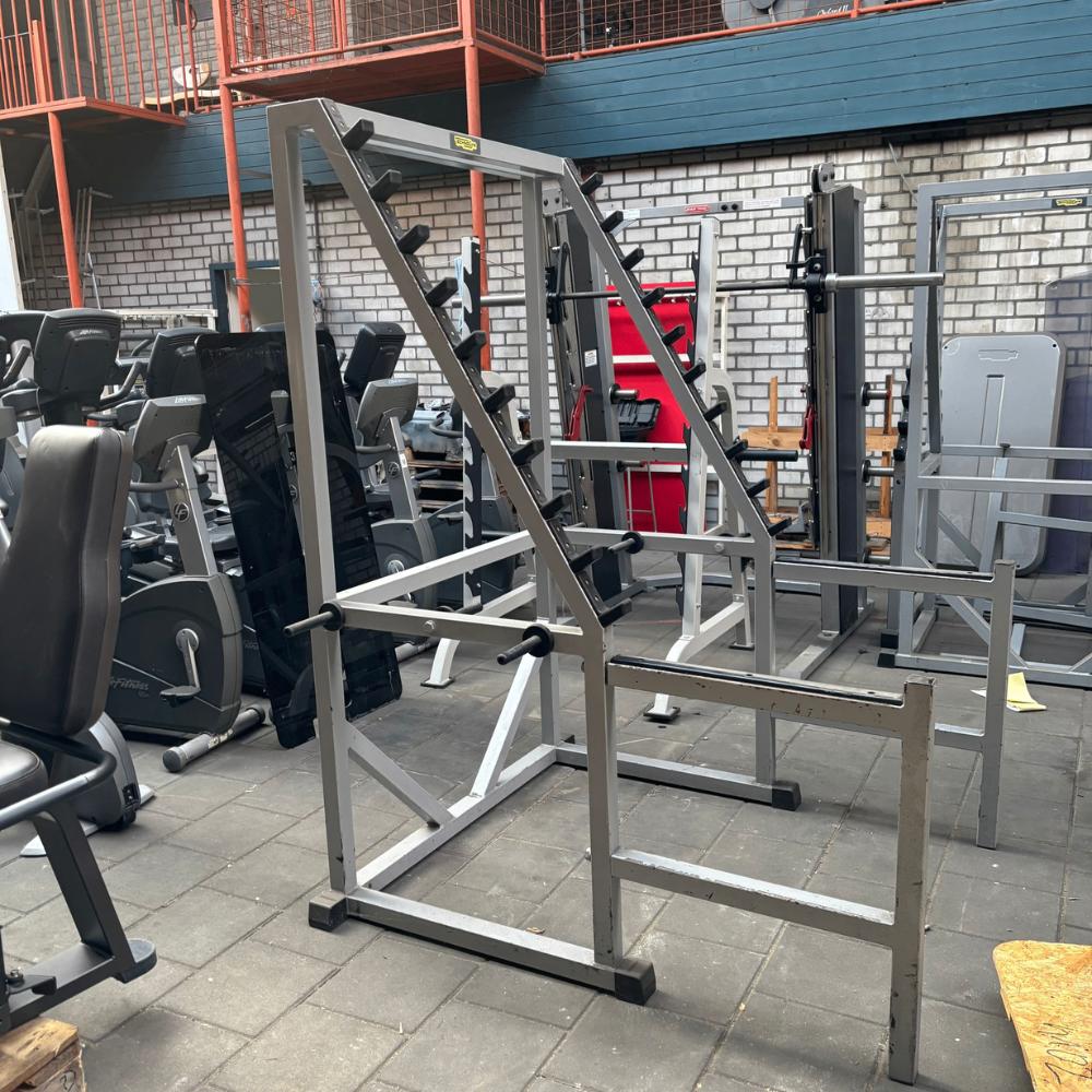 Technogym - Isotonic - Squat Rack, Enlèvement ou Envoi, Utilisé, Bras, Autres types