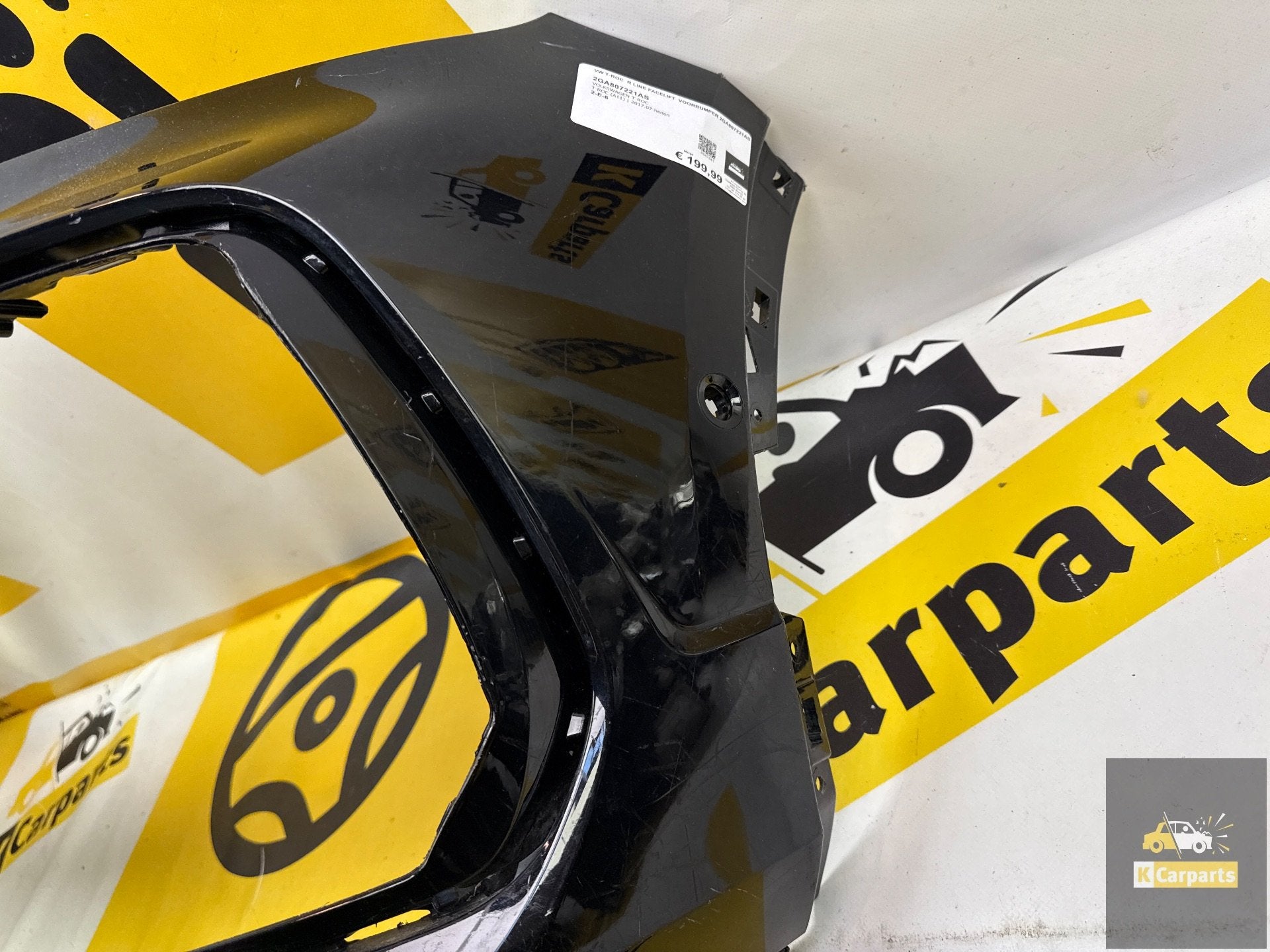 VW T-ROC R LINE FACELIFT VOORBUMPER 2GA807221AS, Gebruikt, Volkswagen AG, Vw@volkswagen.de, Bumper