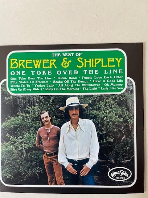 cd - Brewer & Shipley - The best of, Ophalen of Verzenden, Zo goed als nieuw
