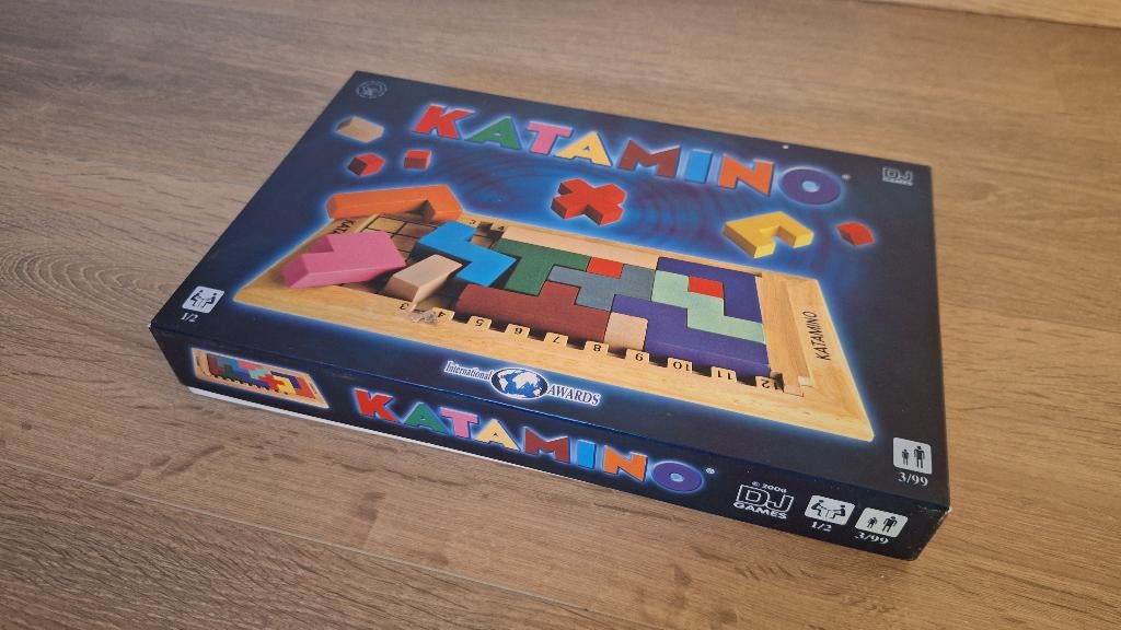 Katamino DJ Games houten denkspel en puzzel compleet, Ophalen, Gebruikt