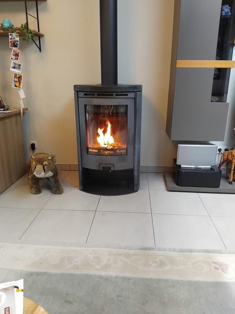 Barbas houtkachel, Ophalen, Gebruikt, Vrijstaande haard, Houthaard