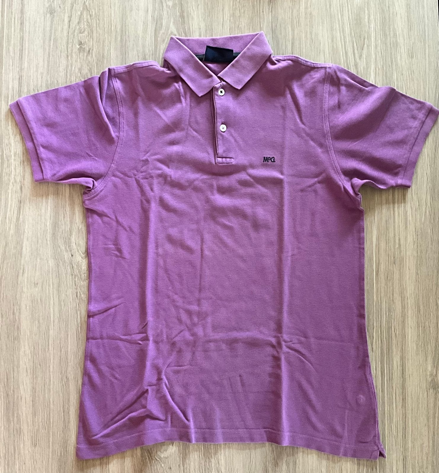 McGregor herenpolo paars – maat S, Kleding | Heren, Polo's, Zo goed als nieuw, Maat 46 (S) of kleiner, Paars, Ophalen of Verzenden