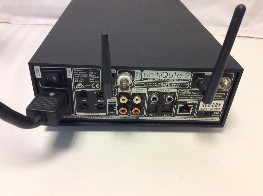 streamer  naim unity qute 2 (plus  optioneel nap100), Ophalen of Verzenden, Gebruikt, Optische audio, Zonder harde schijf