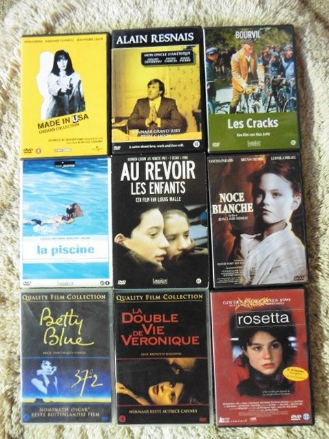 Filmhuis Frankrijk dvd Collectie NL OT 1 kopen + 1 gratis, Cd's en Dvd's, Drama, Nederlands, Frankrijk, Ophalen of Verzenden
