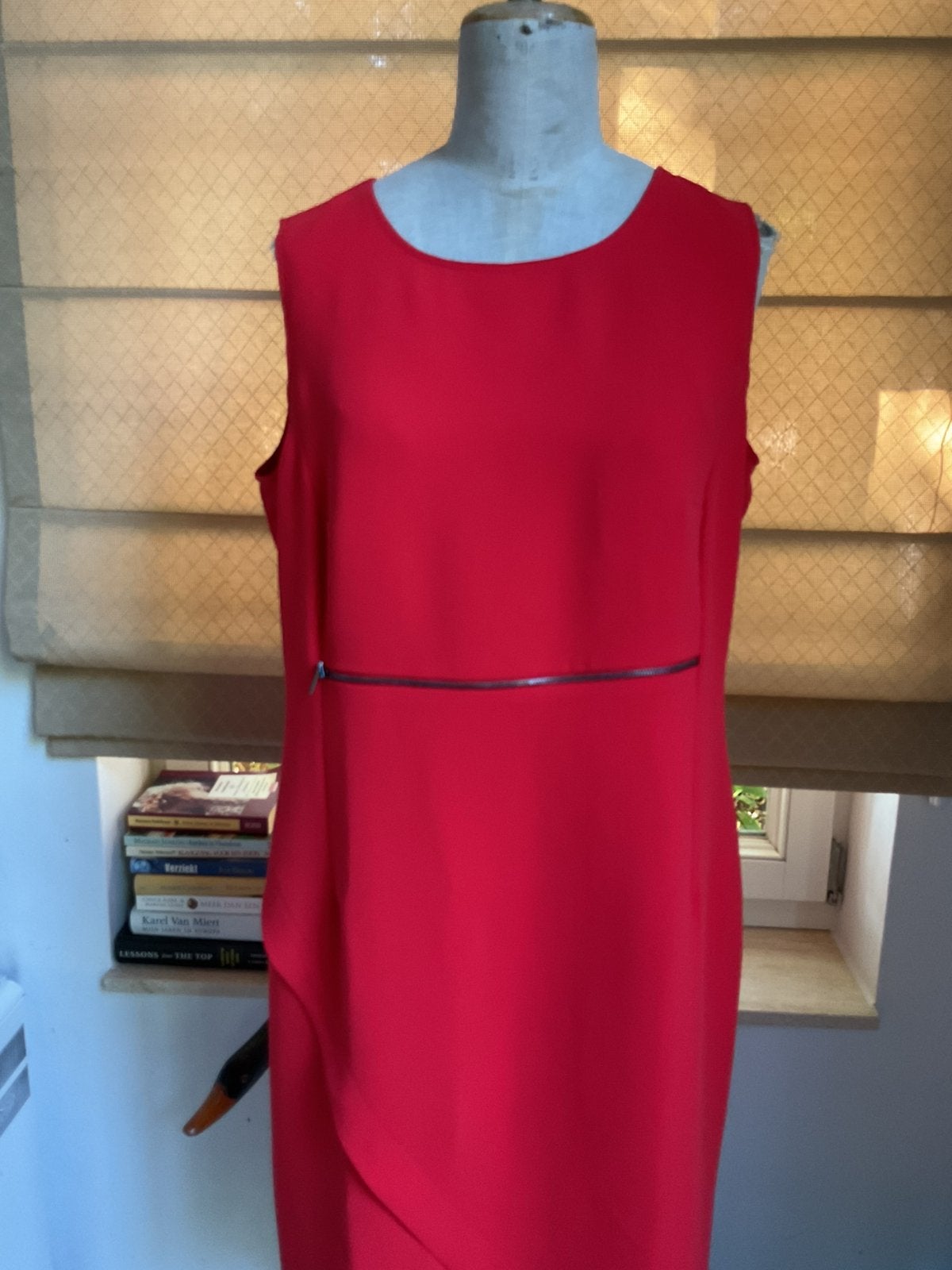 Jurk Marie Mero , maat 44, Ophalen of Verzenden, Zo goed als nieuw, Maat 42/44 (L), Rood
