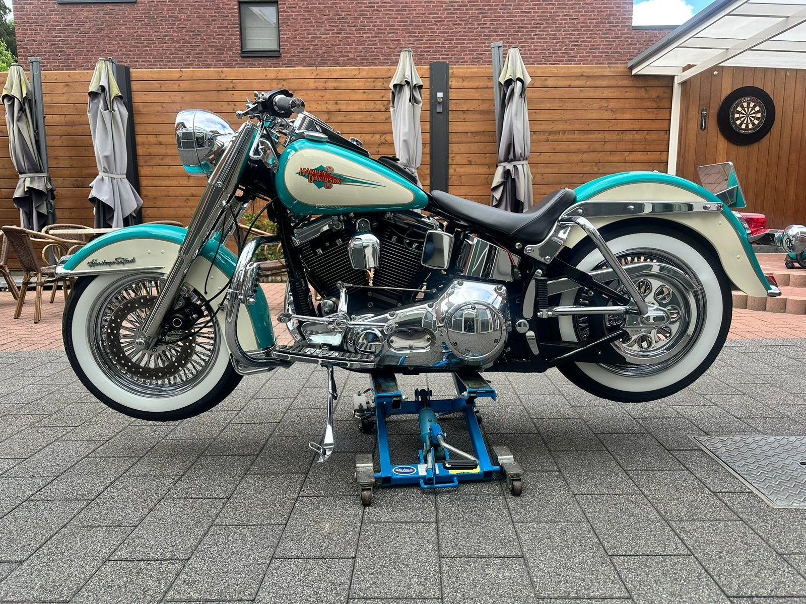 Harley Davidson Heritage Classic 1992, Motos, Motos | Harley-Davidson, Particulier, Autre, 2 cylindres, Manuelle, Occasion, Occasion