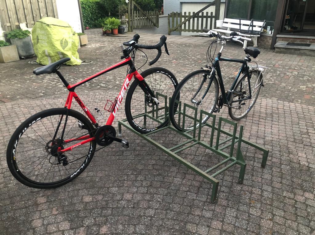 fietsrek, Ophalen