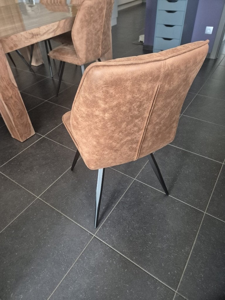 Eetkamerstoelen 8 stuks voor prijs 280€, Maison & Meubles, Chaises, Neuf, Brun, Enlèvement, Cinq, Six Chaises ou plus