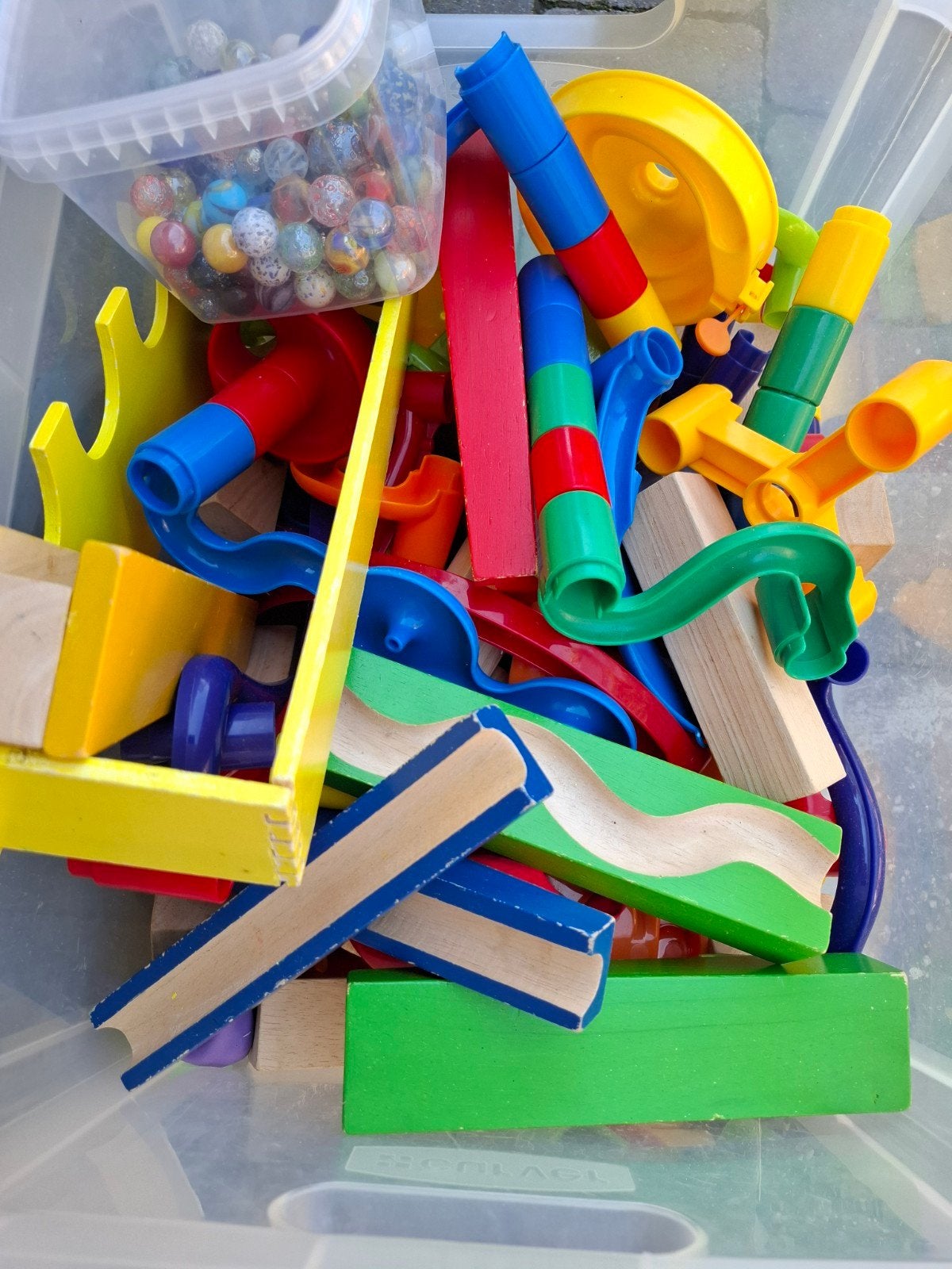 Knikkerbaan, Kinderen en Baby's, Ophalen