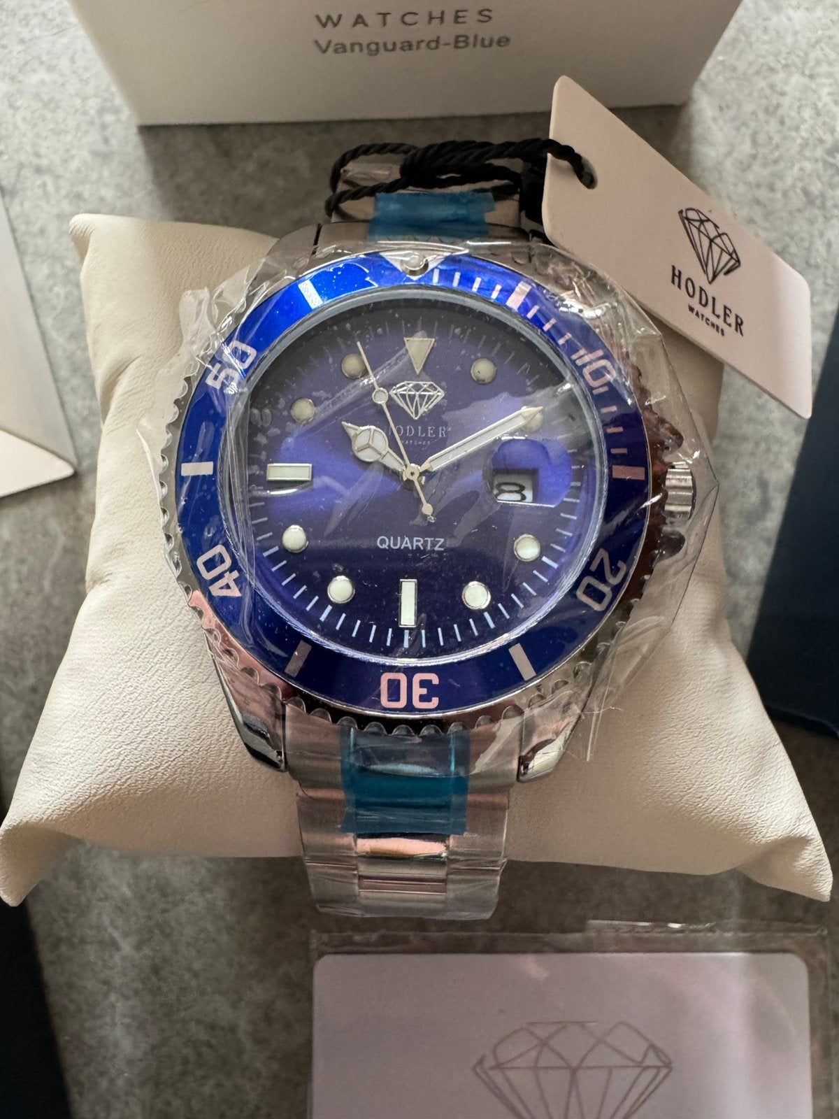 Nieuw Hodler Vanguard Herenhorloge, Handtassen en Accessoires, Horloges | Heren, Ophalen of Verzenden, Zo goed als nieuw