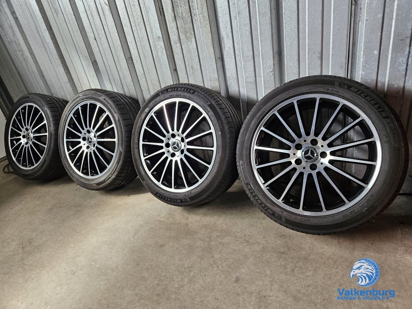 6-7mm! Originele Mercedes Vito V-klasse Marco Polo W447 EQV, 19 inch, -, -, Banden en Velgen