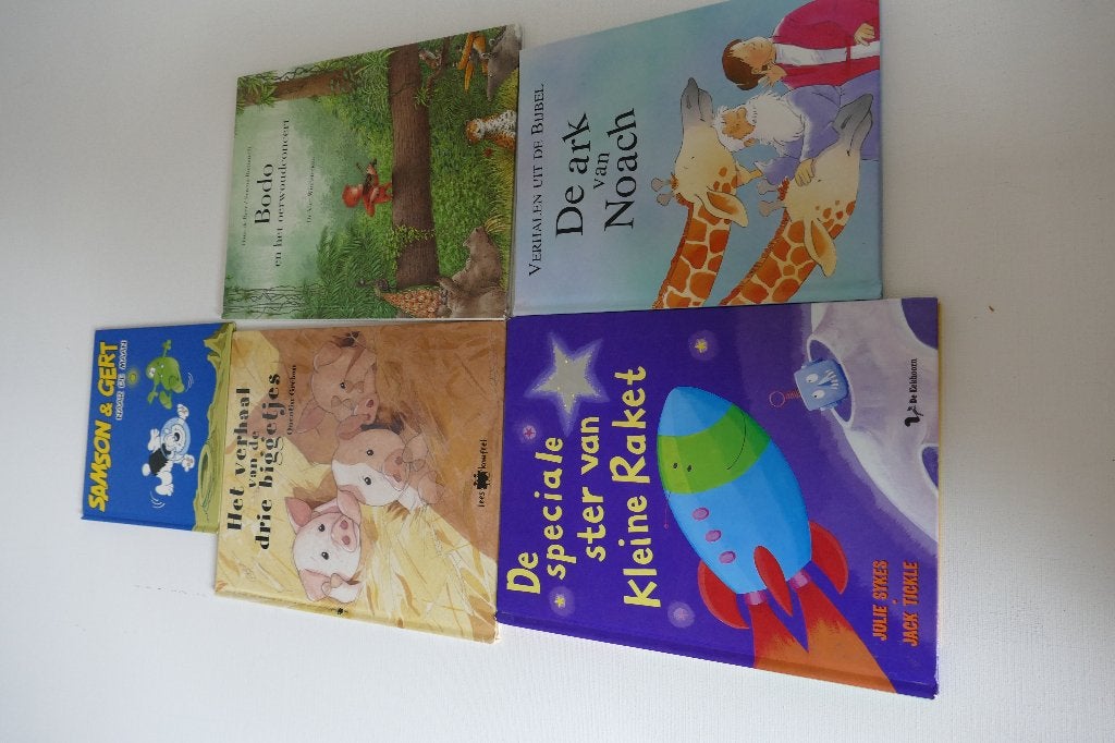4 voorleesboeken voor kleuters, Boeken, Non-fictie, Jongen of Meisje, Ophalen of Verzenden, Zo goed als nieuw