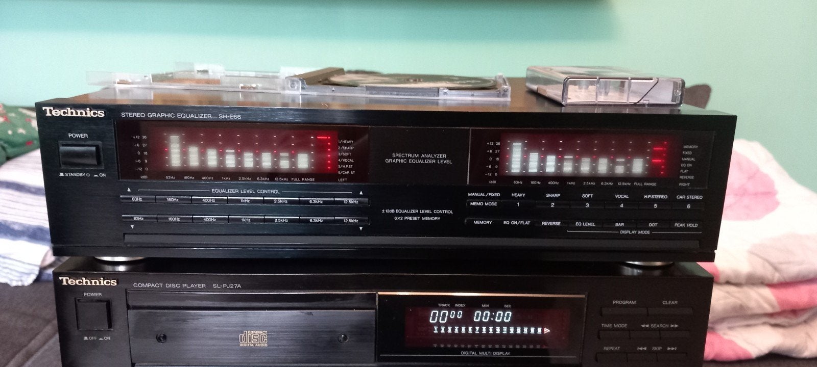 Technics equalizer SH-E66, Auto diversen, Autoradio's, Ophalen
