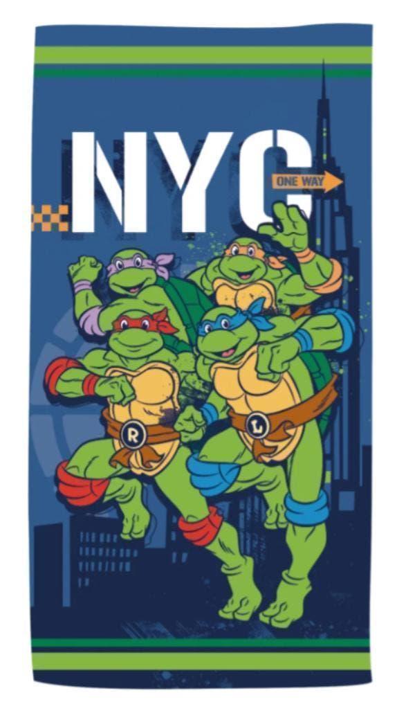 Ninja Turtles Badlaken - Sneldrogend - Disney Strandlaken, Kinderen en Baby's, Kinderkleding | Kinder-zwemkleding, Nieuw, Zwem-accessoire