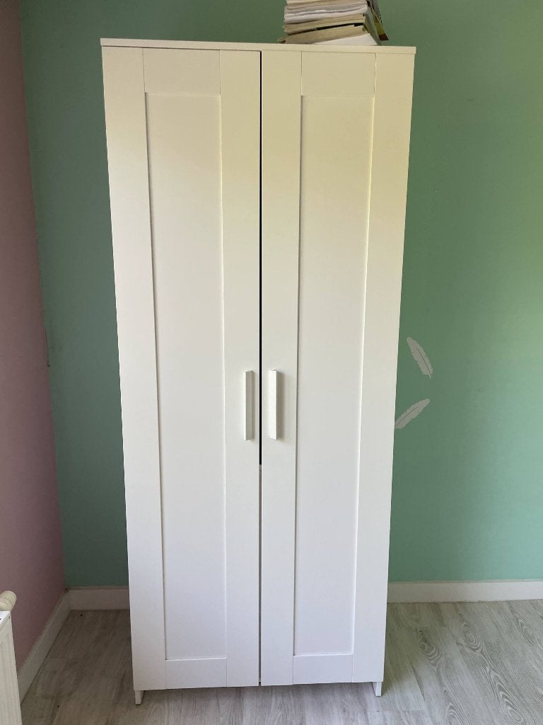 Kledingkast BRIMNES (Ikea), Ophalen, Met deur(en), Gebruikt, 50 tot 100 cm