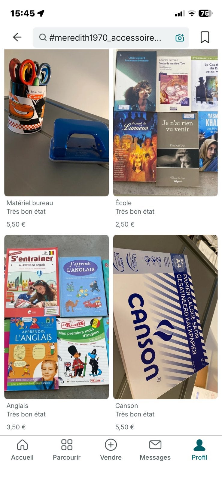 À vendre pour l’école / matériels scolaires, Enlèvement ou Envoi, Comme neuf