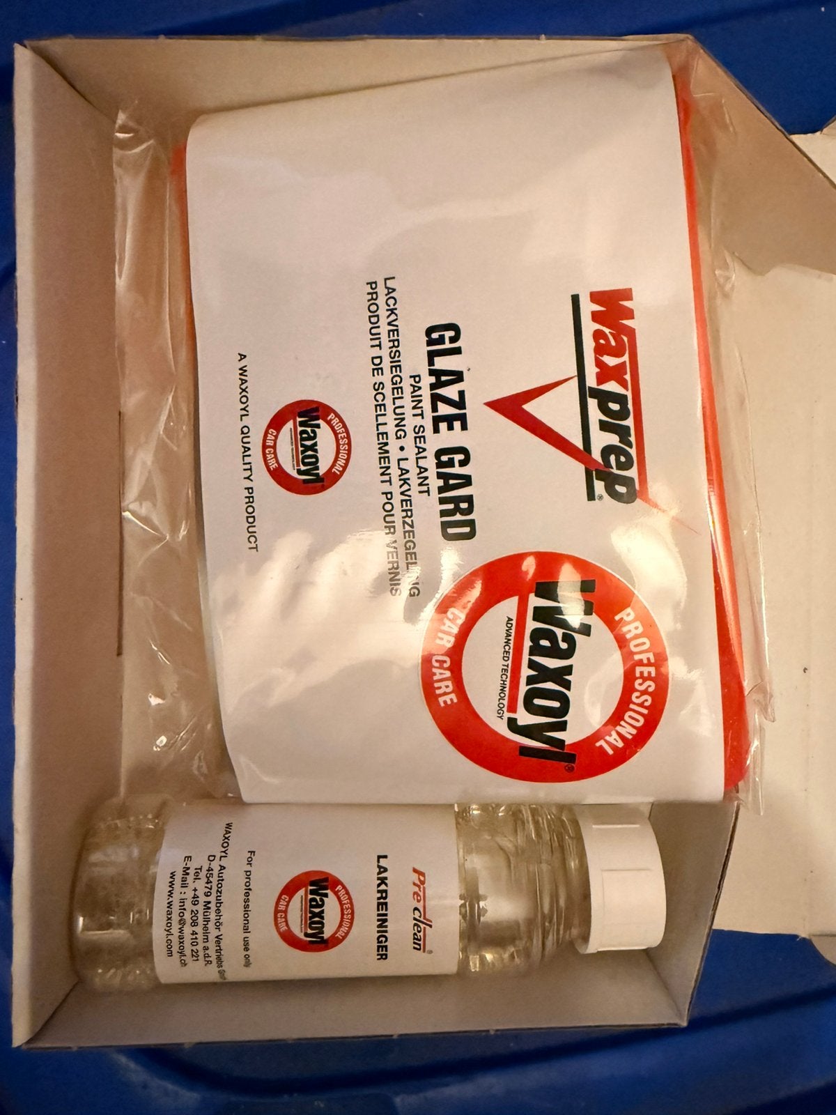 Waxoyl producten, Ophalen