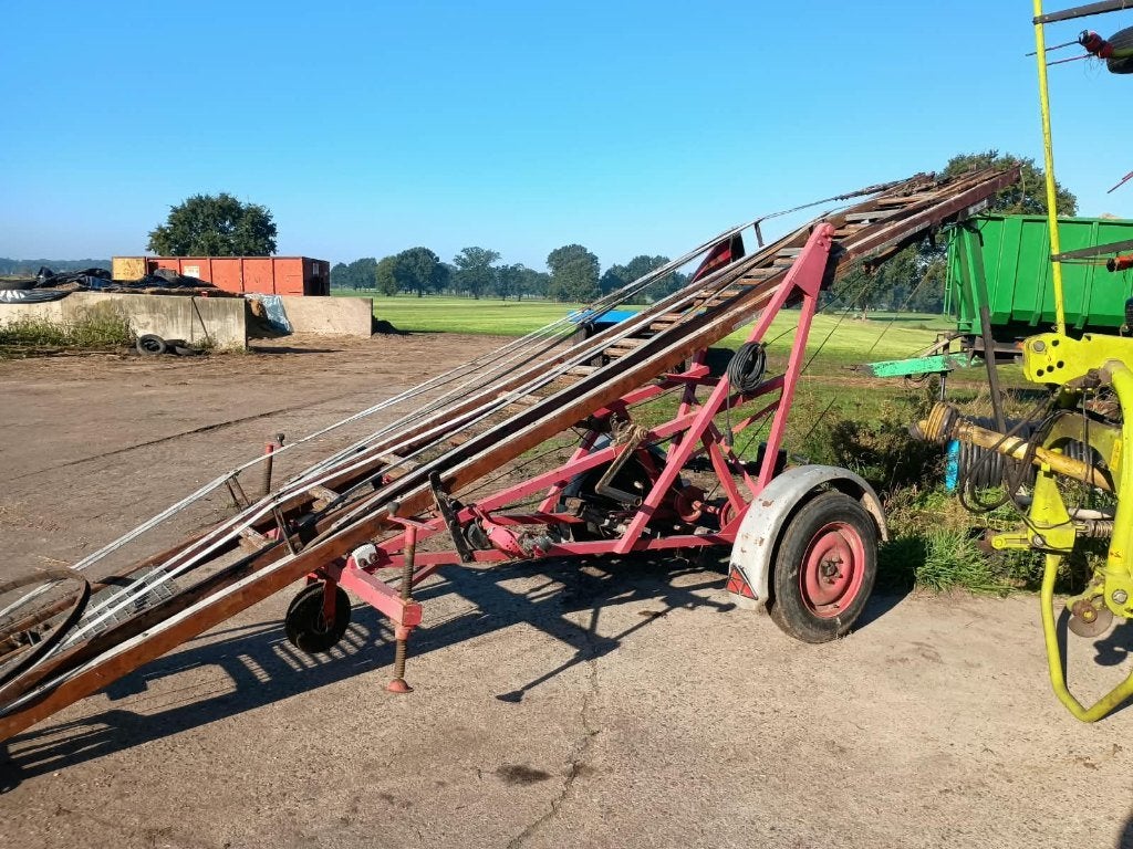 Oude uitschuifbare brandweerladder, Doe-het-zelf en Bouw, Ophalen, Gebruikt, Ladder, 4 meter of meer
