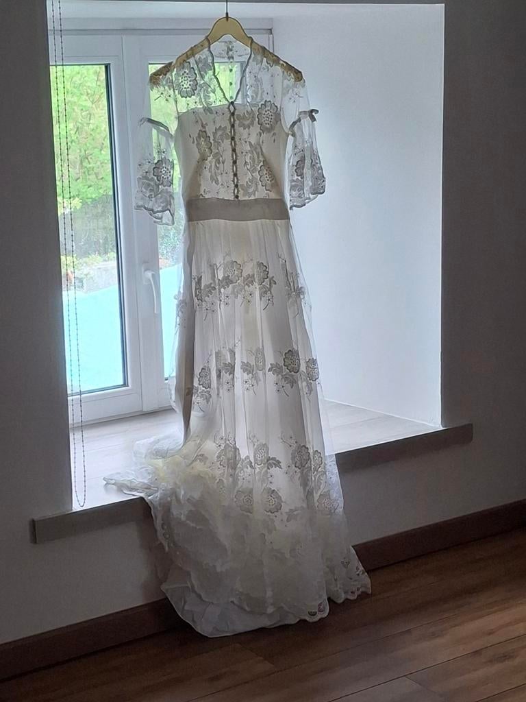 Trouwjurk/robe de mariée, Kleding | Dames, Trouwkleding en Trouwaccessoires, Ophalen, Trouwjurk