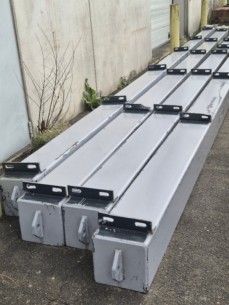 Palen 11m  Koker 300x300   4 stuks, Doe-het-zelf en Bouw, Ophalen, Gebruikt, IJzer