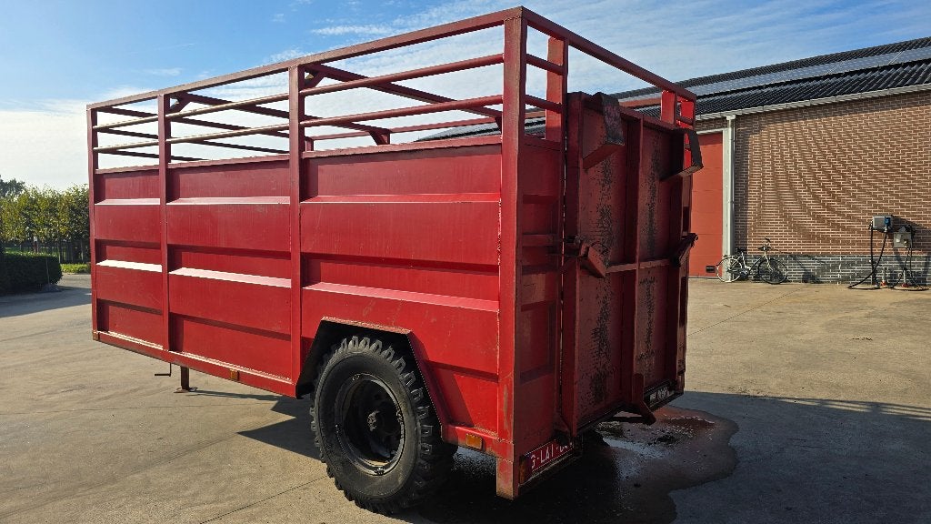 Veewagen voor tractor, Ophalen