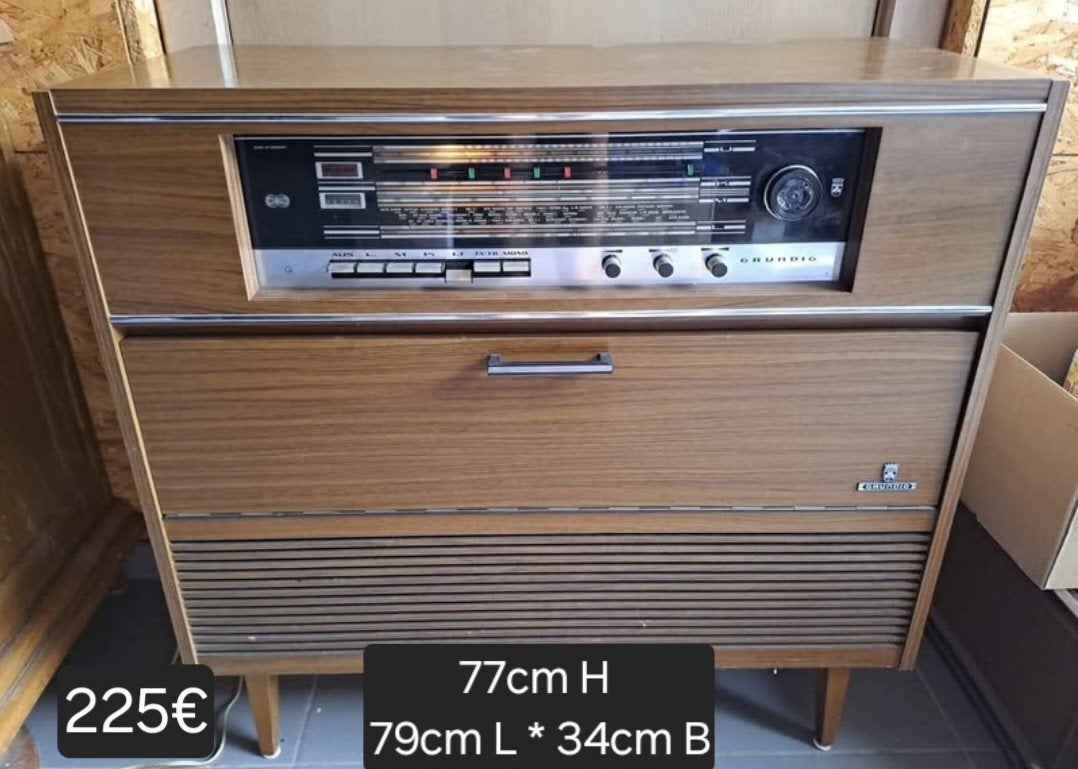 Grundig Stereo Konzertschrank Como de Luxe, Enlèvement