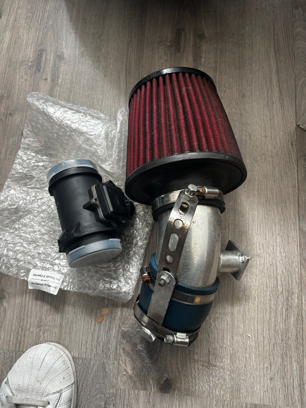 BMW E36 320i Sportluchtfilter Kit + Originele Siemens Lmm, Ophalen, Gebruikt