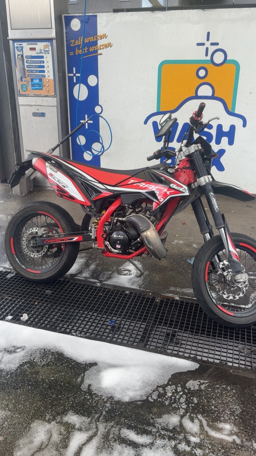 Beta rr track 50cc, Fietsen en Brommers, Ophalen, 6 versnellingen, Gebruikt, Klasse B (45 km/u)