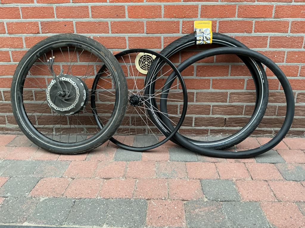 Voorwiel en achterwiel met motor voor stromer st 1 ,versie 1, Fietsen en Brommers, Ophalen, Gebruikt, Elektrische fiets, Motor