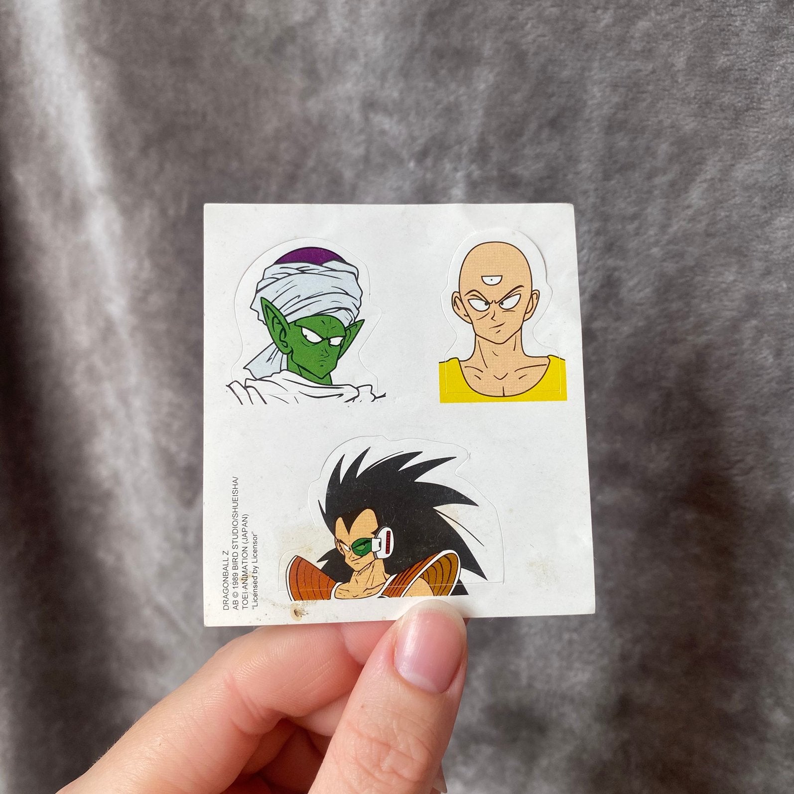 Feuille d'autocollants Dragonball Z, Enlèvement ou Envoi, Comme neuf, Bande dessinée ou Dessin animé