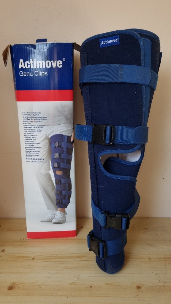 attelle d'immobilisation de genou Actimove Genu Clips-T.B2-L, Divers, Orthèses, Comme neuf, Enlèvement ou Envoi