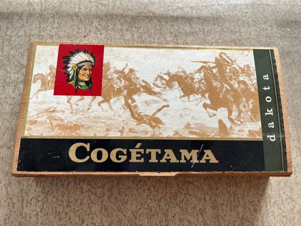 boîte à cigares Cogétama vide, Collections, Enlèvement ou Envoi