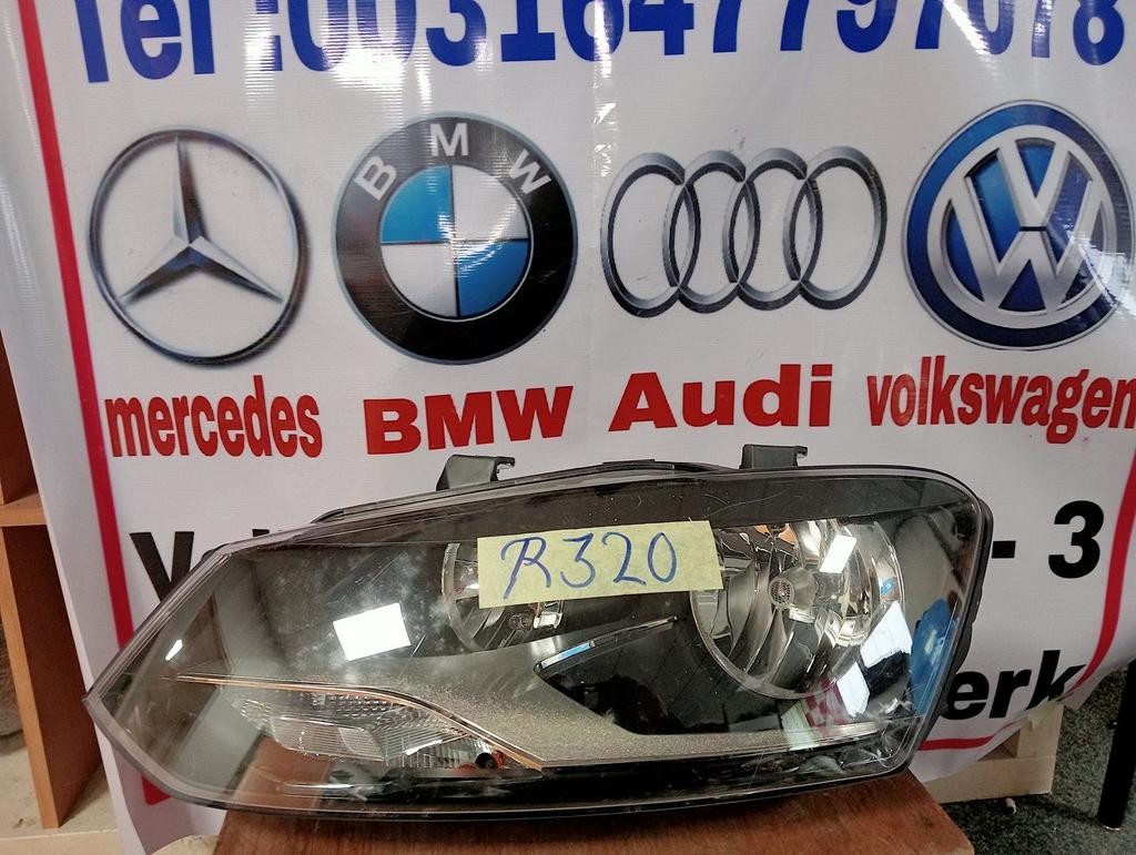 VW Polo 6R H7 Halogeen Koplamp Links 6R1941007F, Gebruikt, -, Volkswagen, -