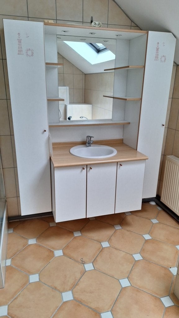 Armoire de salle de bain, Maison & Meubles, Salle de bain | Meubles de Salle de bain, Meuble lavabo, 100 à 150 cm, Utilisé, 50 à 75 cm