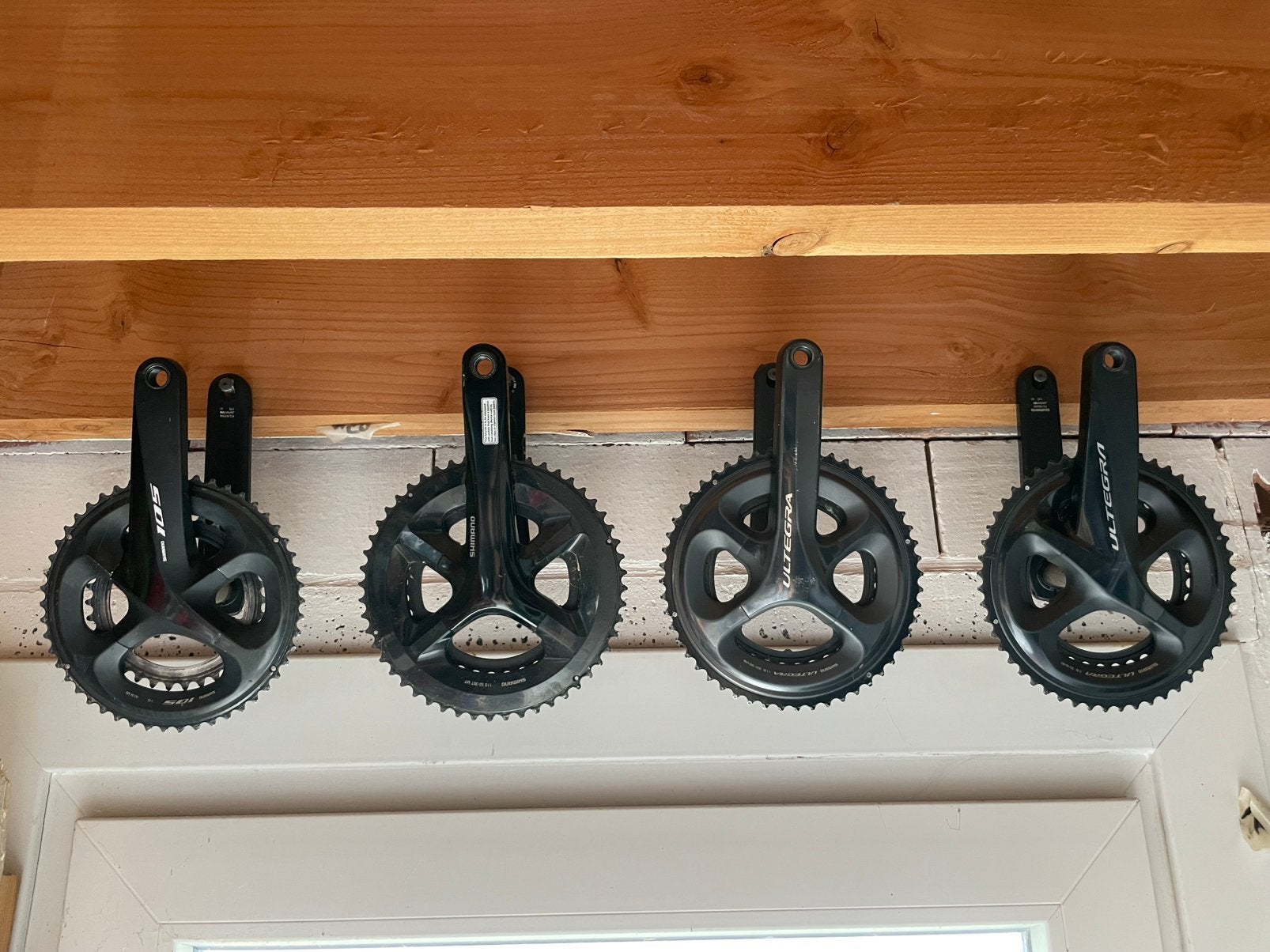 Shimano 11 speed crankstellen 105 Ultegra Rs510, Ophalen of Verzenden, Zo goed als nieuw