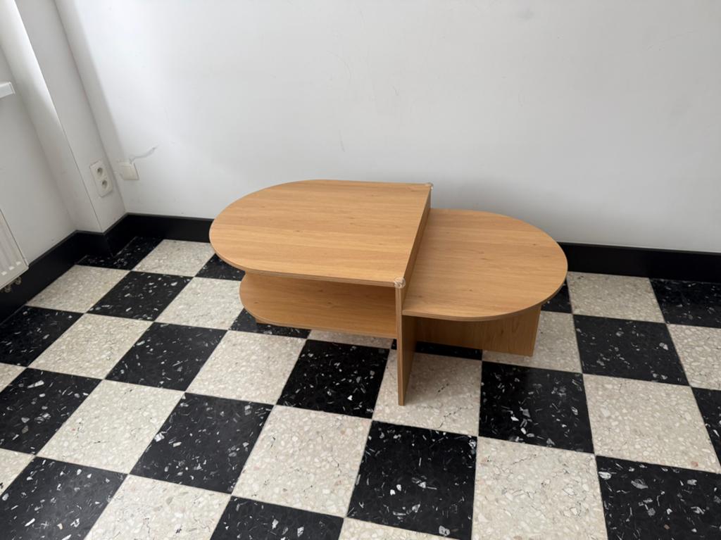 Salontafel, Huis en Inrichting, Tafels | Bijzettafels, Ophalen, Zo goed als nieuw
