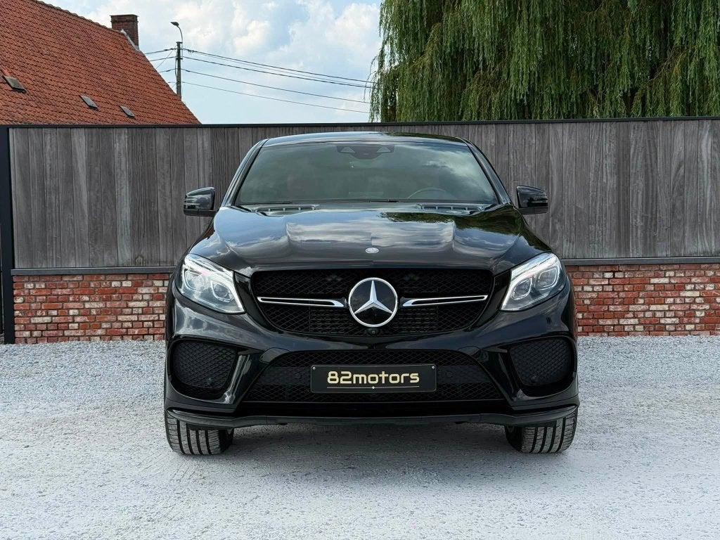 mercedes gle350d coupé 4-matic/trekhaak/leder/led/distronic, Automaat, Dealer onderhouden, Euro 6, Leder