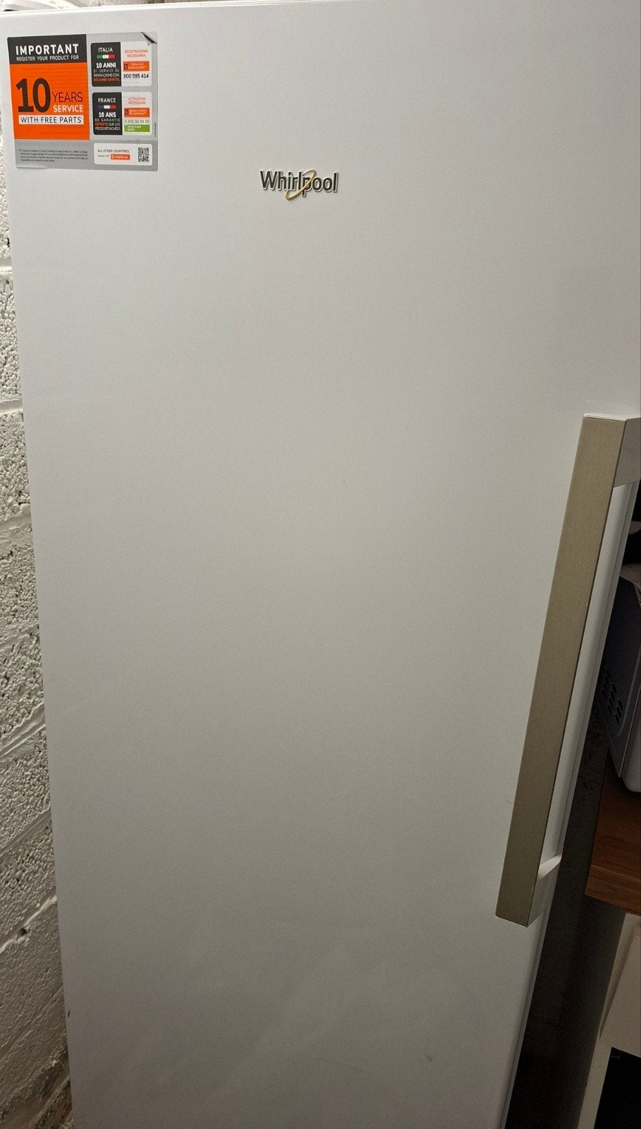 Congélateur 6 emplacements, Tussenbouw, 160 cm of meer, Zo goed als nieuw, 60 tot 90 cm